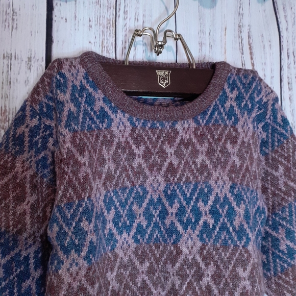 Jack Jar 60s delight vintage chunky knit sweater - Picture 4 of 7